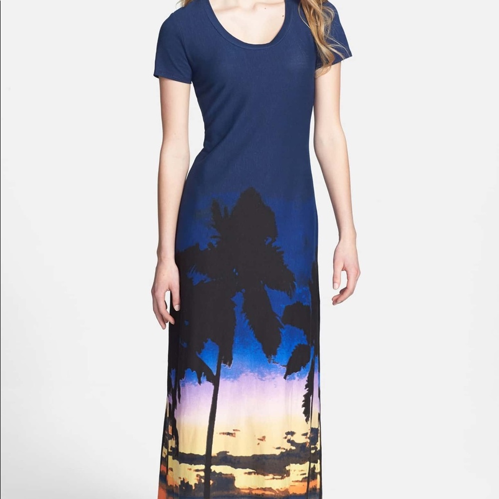 Tommy Bahama landscape maxi dress